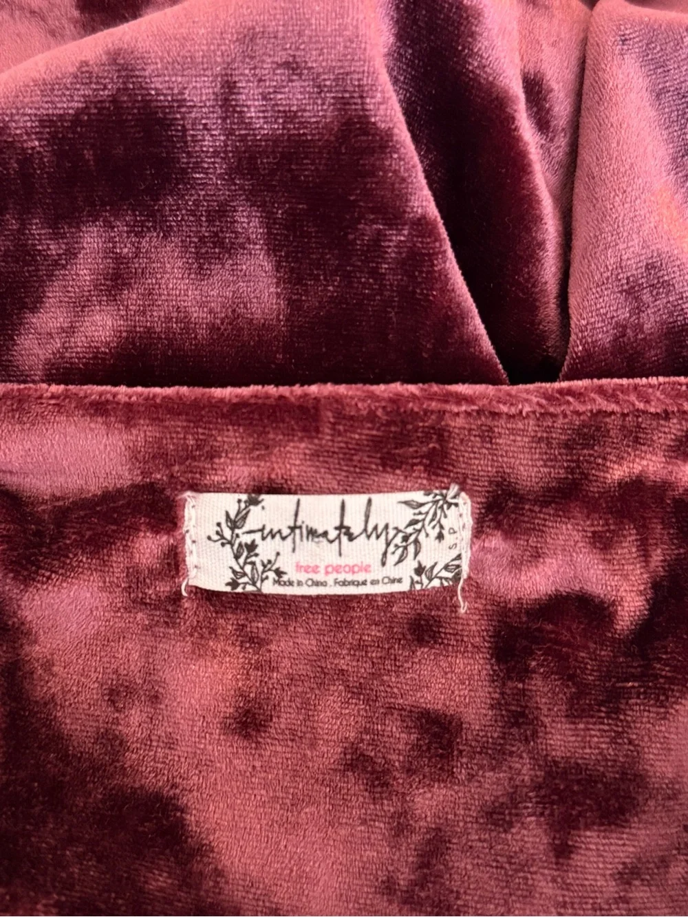 Free People Velvet Party Dress